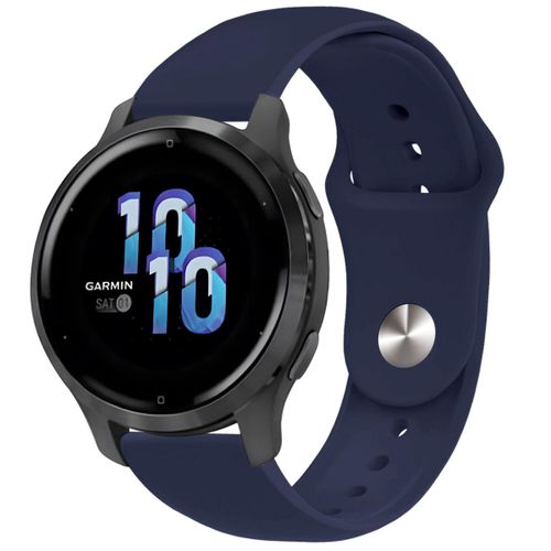 Imoshion Bracelet Sport En Silicone Connexion Universelle De 22 Mm Bleu Foncé