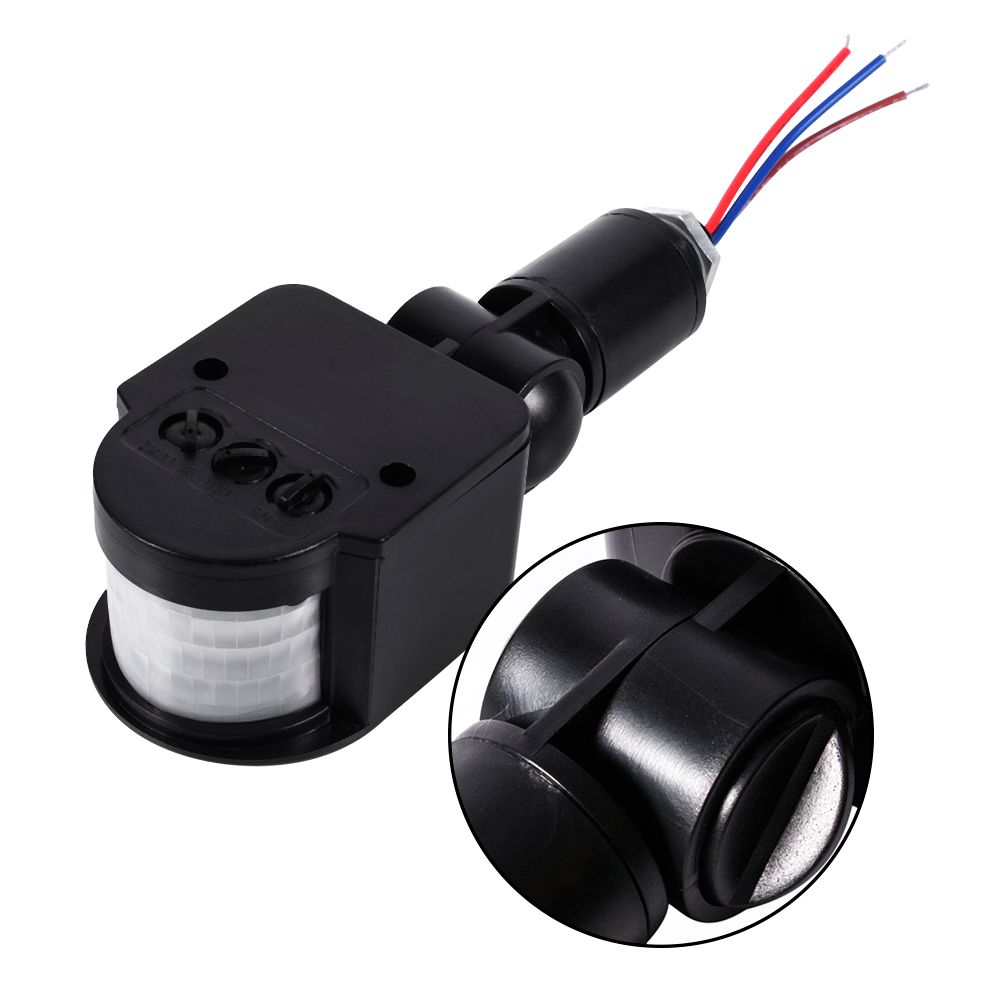 Dtecteur de mouvement PIR  infrarouge Porte rglable 90 2... - 2