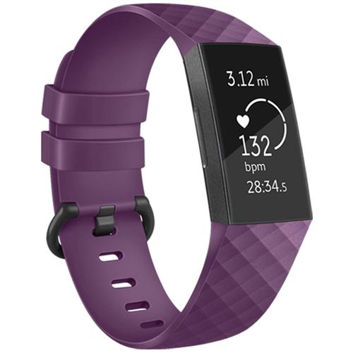 Imoshion Bracelet Silicone Fitbit Charge 3 / 4 Violet