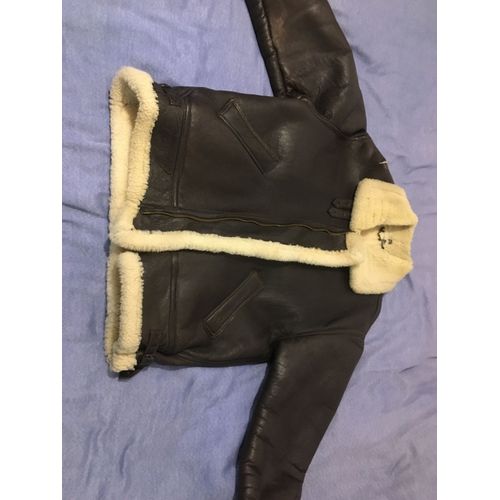 Bombardier Cuir Memphis- Taille 54 --188 Cm