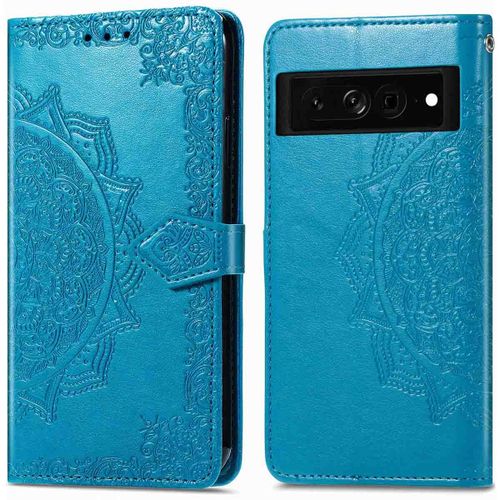 Imoshion Etui De Téléphone Portefeuille Mandala Google Pixel 7 Pro Turquoise