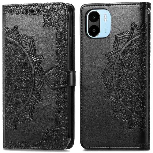 Imoshion Etui De Téléphone Portefeuille Mandala Xiaomi Redmi A1 / A2 Noir