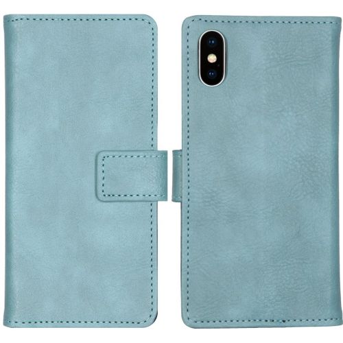 Imoshion Étui De Téléphone Portefeuille Luxe Iphone Xs / X Bleu
