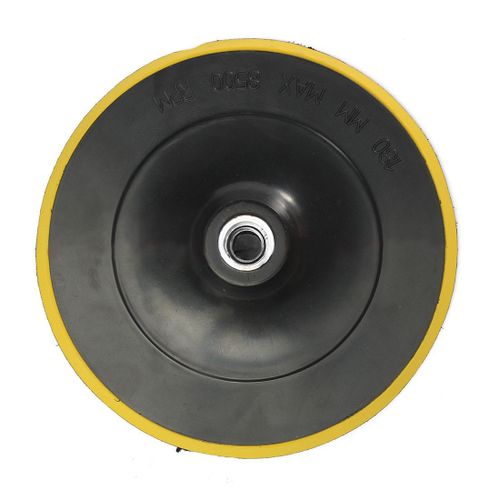 M14 Support Tampon Polissage Polissage Plaque Caoutchouc Universel Dia 180mm