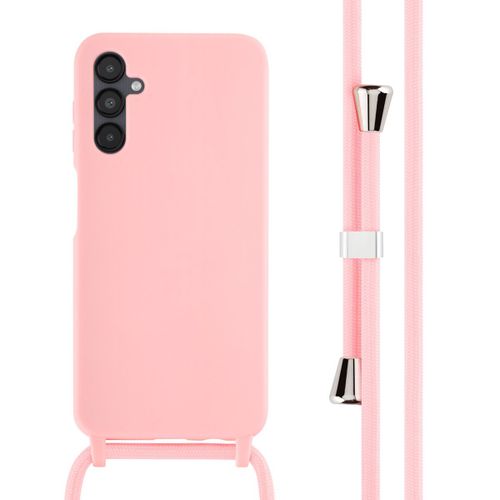 Imoshion ¿Coque En Silicone Avec Cordon Samsung Galaxy A14 (5g/4g) Rose