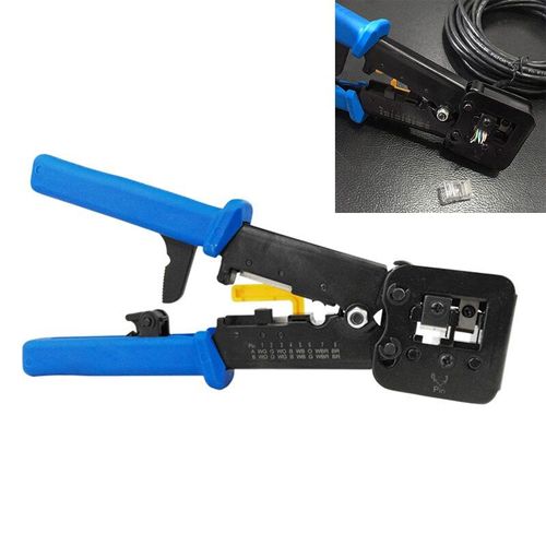 outils de mise en réseau EZ RJ45 pince à sertir pince à dénuder RJ12 cat5 cat6 pince de serrage pince pince à clipser Kit multifonction
