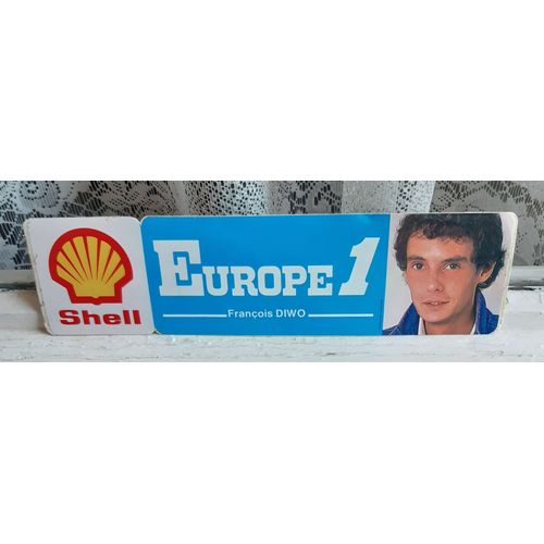 Autocollant Europe 1 François Diwo