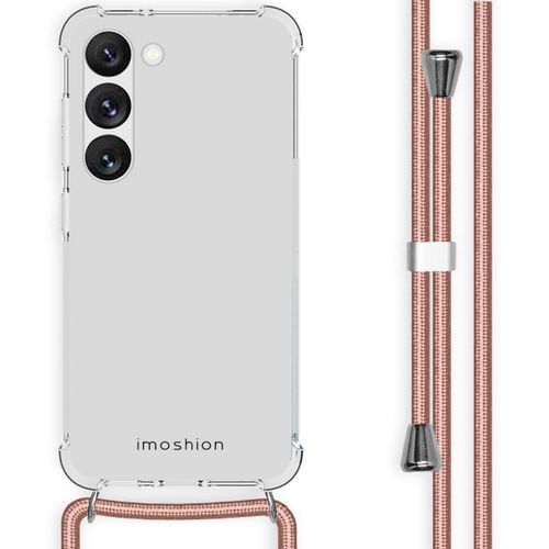 Imoshion Coque Avec Dragonne Samsung Galaxy S23 Rose Dorée