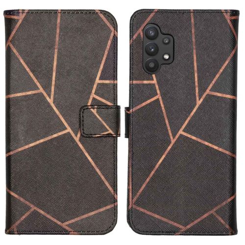 Imoshion Coque Silicone Design Samsung Galaxy A32 (5g) Black Graphic