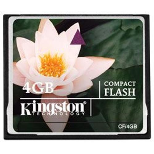 Kingston - Carte mémoire flash - 4 Go - CompactFlash
