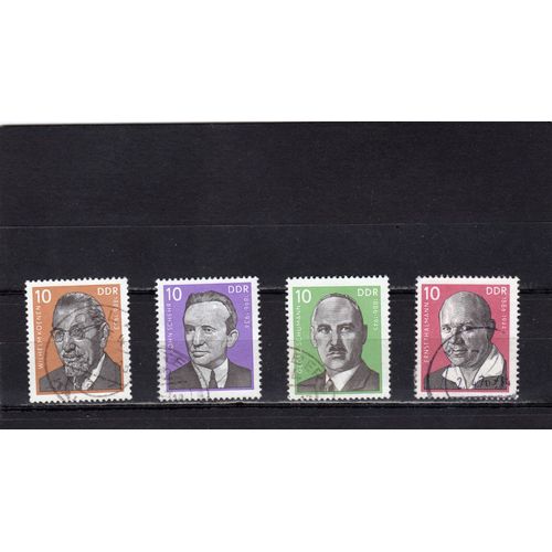Timbres-Poste DAllemagne (République Démocratique)