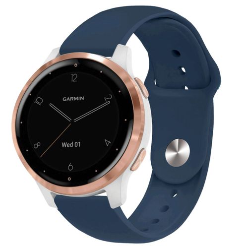 Imoshion Bracelet Sport En Silicone Connexion Universelle De 18 Mm Bleu Foncé