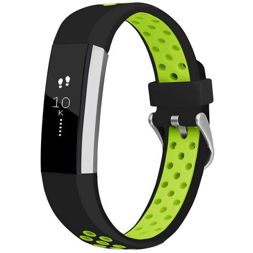 Imoshion Bracelet Sportif En Silicone Fitbit Alta (Hr) Noir/Vert