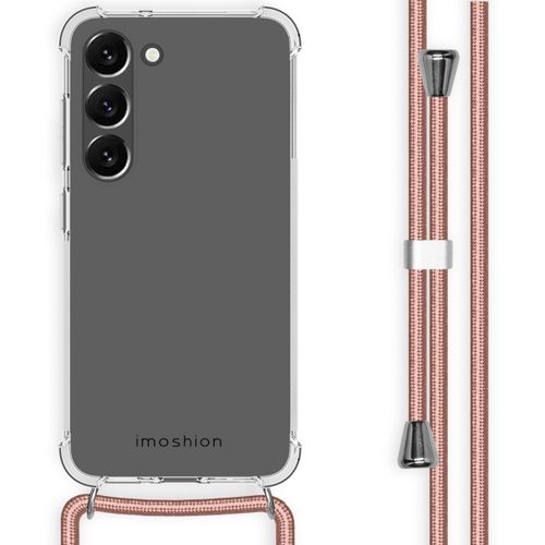 Imoshion Coque Avec Dragonne Samsung Galaxy S23 Plus Rose Dorée