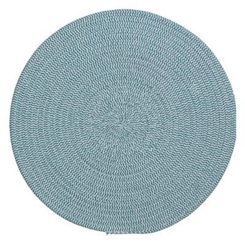 Set De Table Déco "Coton" 38cm Vert Émeraude