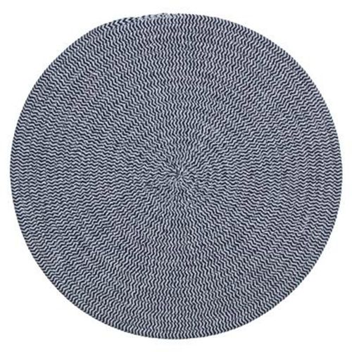 Set De Table Déco "Coton" 38cm Bleu