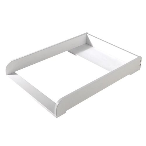 Paris Prix - Plan À Langer Pour Commode "Erik" 76cm Blanc