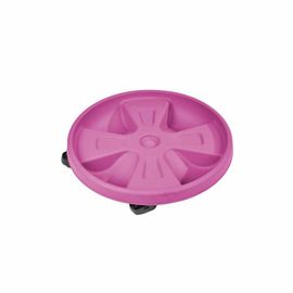 Paris Prix - Porte Plante Déco "Plastique" 30cm Fuchsia