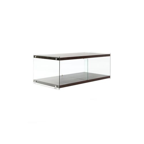 Paris Prix - Meuble Tv Design "Elementary" 120cm Marron Foncé