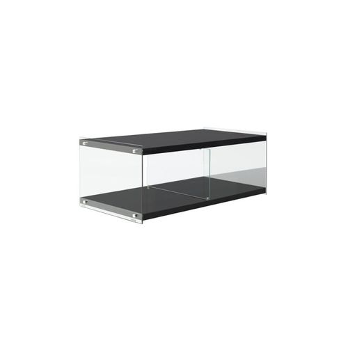 Paris Prix - Meuble Tv Design "Elementary" 120cm Noir Brillant