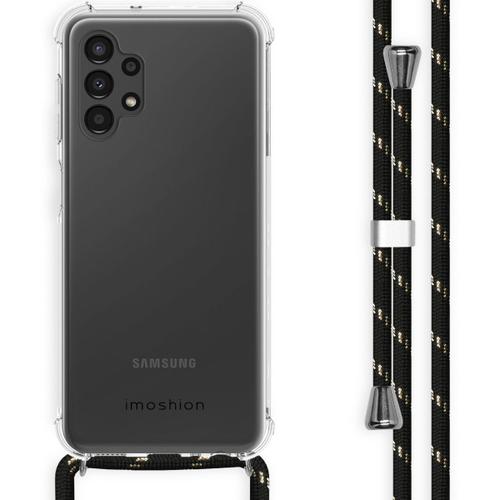 Imoshion Coque Avec Cordon Samsung Galaxy A13 (4g) Noir / Dorée