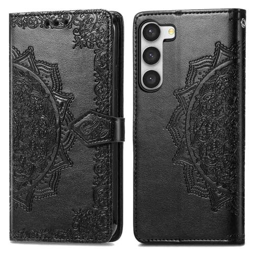 Imoshion Etui De Téléphone Portefeuille Mandala Samsung Galaxy S23 Noir