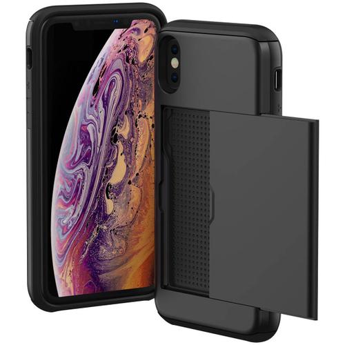 Imoshion Coque Arrière Avec Porte-Cartes Iphone Xs / X Noir