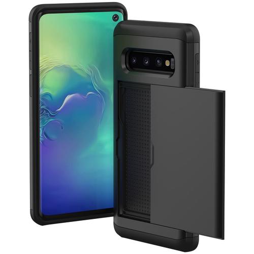 Imoshion Coque Arrière Avec Porte-Cartes Samsung Galaxy S10 Noir