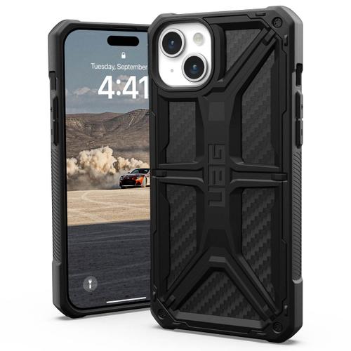 Uag Coque Monarch Iphone 15 Plus Carbon Fiber