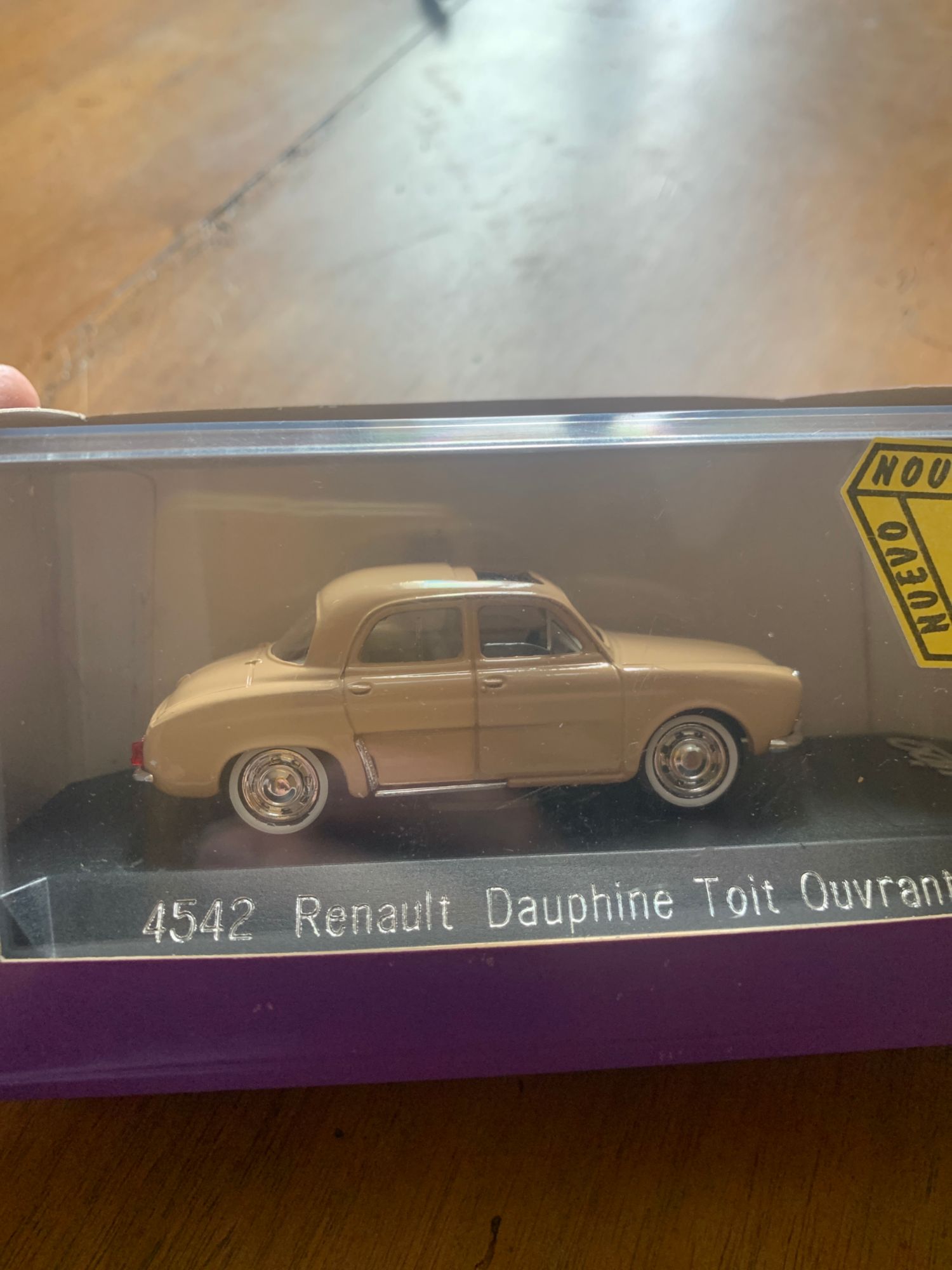 Renault Dauphine Toit Ouvrant Renault Boutique Réf 7711147510-Solido