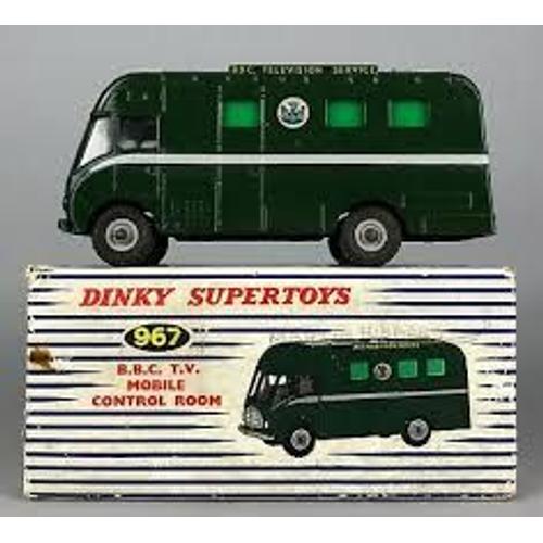 Dinky Supertoys 967 Bbc Tv Mobile Control Room-Dinky Toys