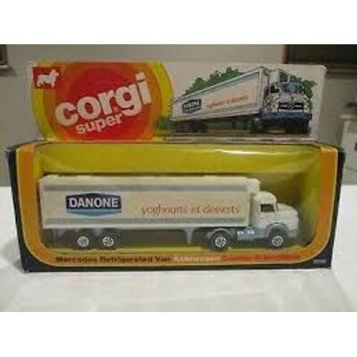 Corgi Super Mercedes Refrigerated Van 2028 Gervais Made In England 1978-Corgi