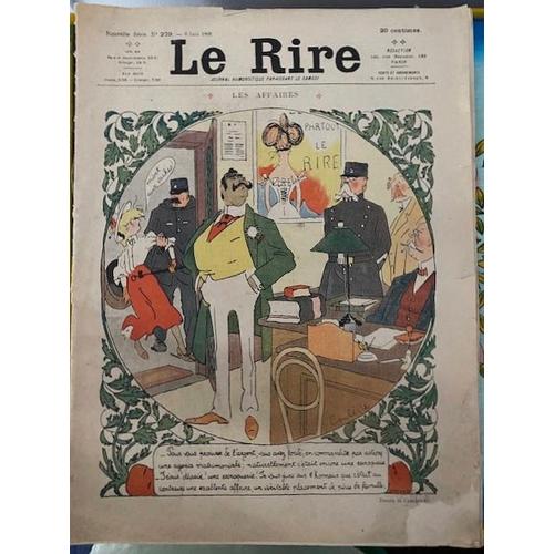 Le Rire Journal Humoristique Année 1908