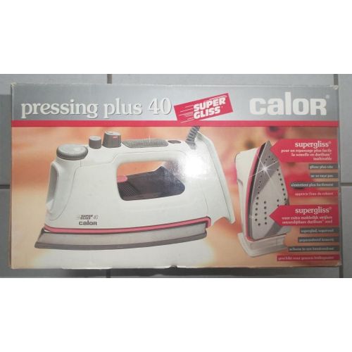 Fer à repasser Calor Pressing Plus 40 Supergliss modèle 1677.01 - 1200 W