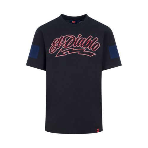 T-Shirt Fabio Quartararo 20 Logo El Diablo Officiel Motogp