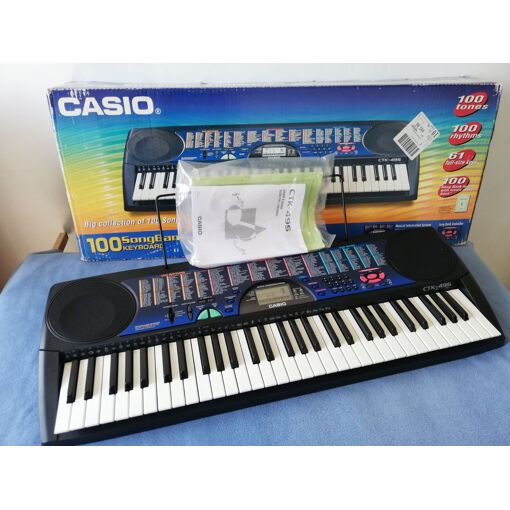 Clavier Electronique CASIO CT-495 61/Touches-100 tons / 100