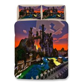 Commander et réserver Minecraft - Housse de couette en microfibre Boum !  (140x200cm + - Articles de table et maison prix promo