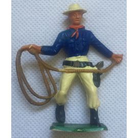 Figurine Cow-Boys Lasso Starlux, Western, Indien, Far-West