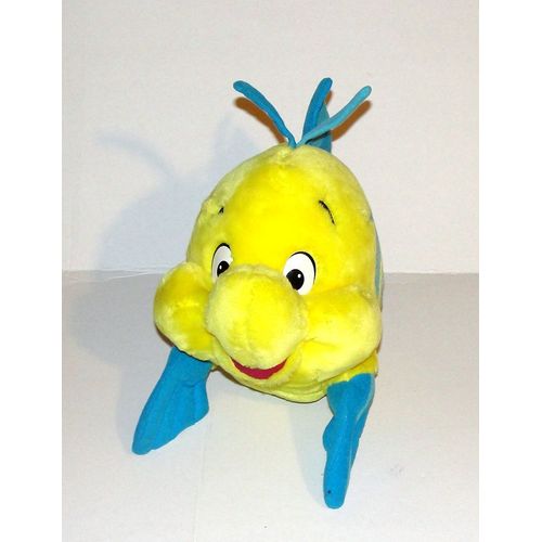 Polochon L'ami De La Petite Sirene Doudou Peluche Poisson Eurodisney