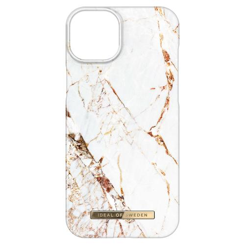 Ideal Of Sweden Coque Fashion Magsafe Iphone 15 Plus Carrara Gold