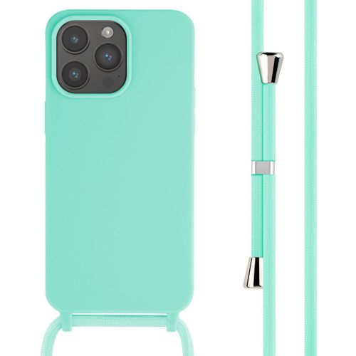 Imoshion ¿Coque En Silicone Avec Cordon Iphone 15 Pro Max Menthe Verte