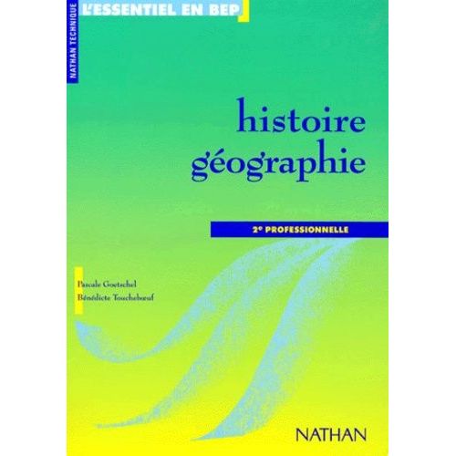 Histoire-Géographie, 2e Professionnelle