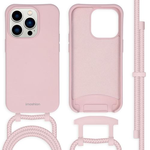 Imoshion Coque De Couleur Avec Cordon Amovible Iphone 14 Pro Rose