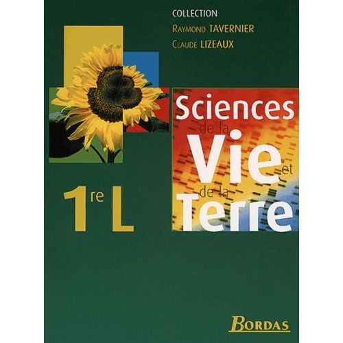 Sciences De La Vie De La Terre 1ère L