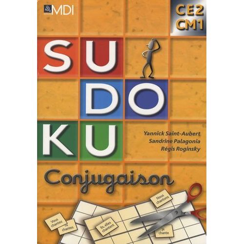 Sudoku Ce2-Cm1 - Conjugaison