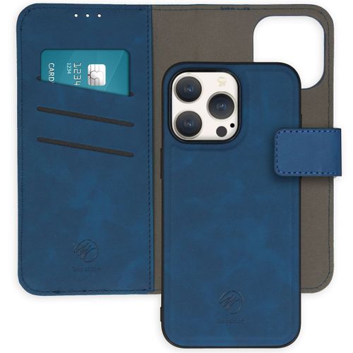 Imoshion Etui De Téléphone De Luxe 2-En-1 Amovible Iphone 15 Pro Max Bleu