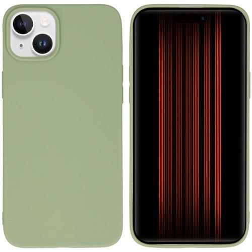 Imoshion Coque Couleur Iphone 15 Plus Olive Green