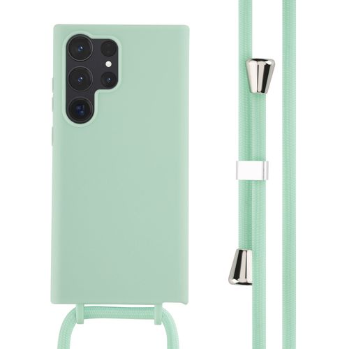 Imoshion ¿Coque En Silicone Avec Cordon Samsung Galaxy S23 Ultra Menthe Verte