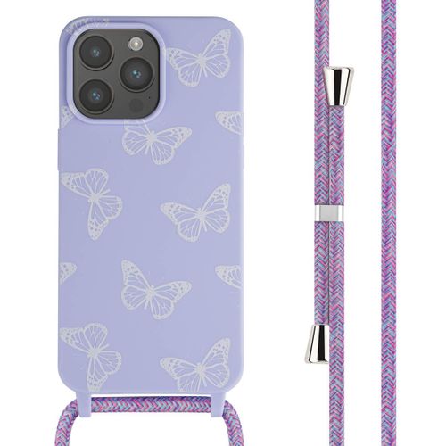 Imoshion Coque Design En Silicone Avec Cordon Iphone 15 Pro Max Butterfly