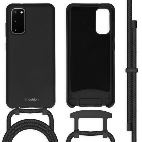 Imoshion Coque De Couleur Avec Cordon Amovible Samsung Galaxy S20 Noir